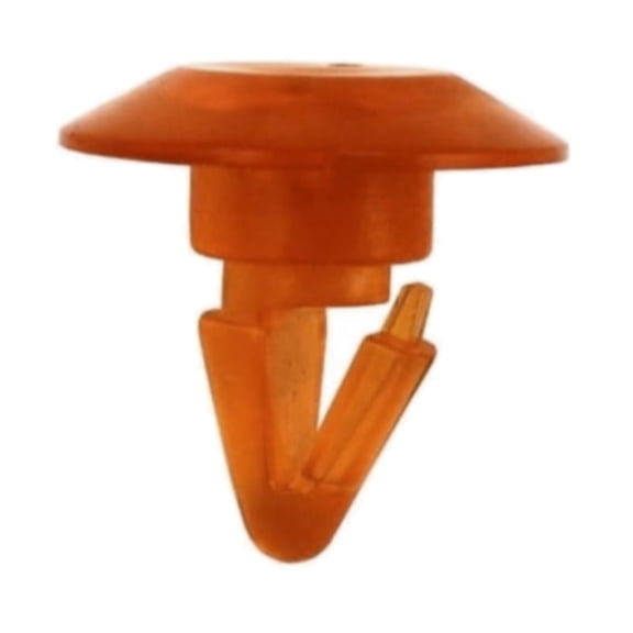 Dcmunx Correct Design Front/Rear Bumper Retaining Clip for Pontiac for Firebird 1979-1981 Trans (Amber) (Injection Molded ABS Plastic)