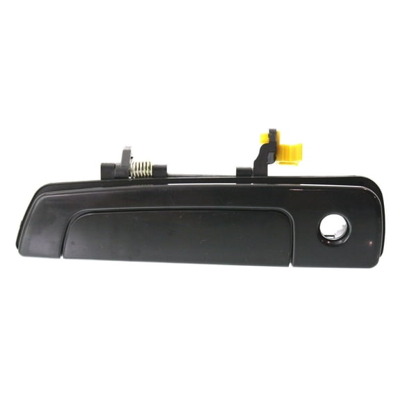 Dcmunx Door Handle Exterior Front Driver Side Left Smooth Black with Key Hole for Eclipse 2001-2005 for Galant 1999-2003 for Mirage 1997-2002 for Sebring 2001-2005 for Stratus 2001-2005