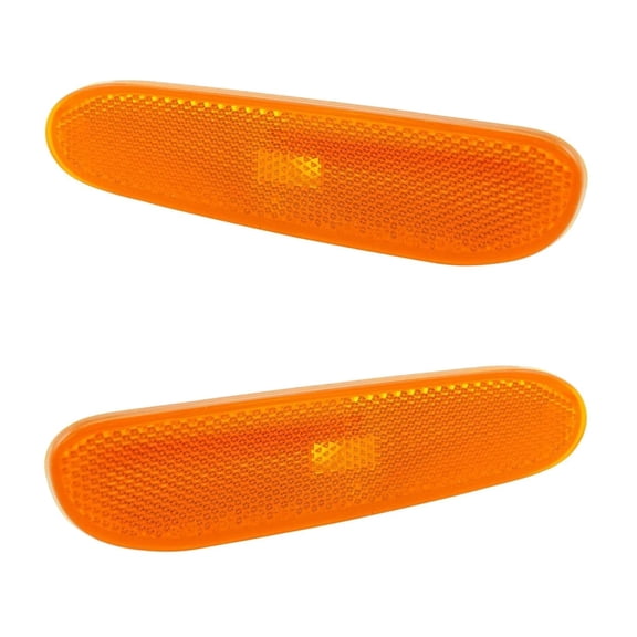 Dcmunx Front Bumper Mounted Marker Corner Parking Light Pair Set 2pcs for Dodge for Neon ES/LX 00-02 & LE 00-03 & SE 00-05 & ACR/Base 01-02 & R/T 01-04 & SRT-4/SXT 03-05