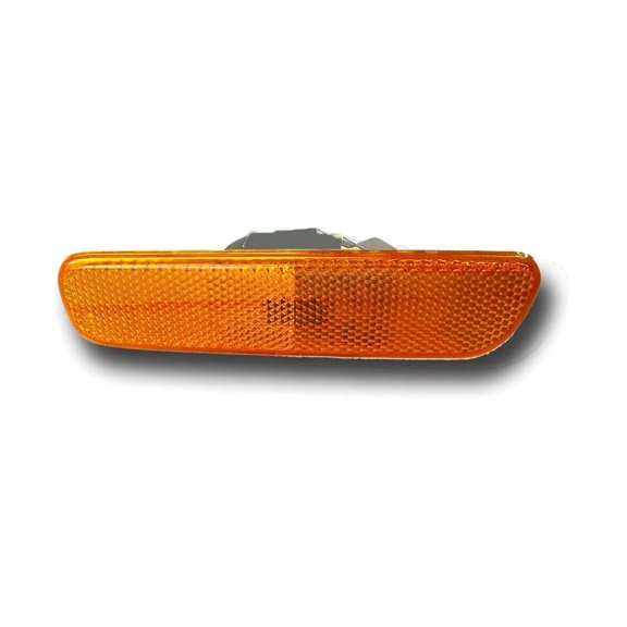 Dcmunx Left Driver Front Side Marker Light Lamp Assembly Left Bulbs for Lexus for RX300 Base 1999-2003 Amber-Lens T10-Bulb Shape Code Chrome-Housing -Lighting Technology 12 V 5 W