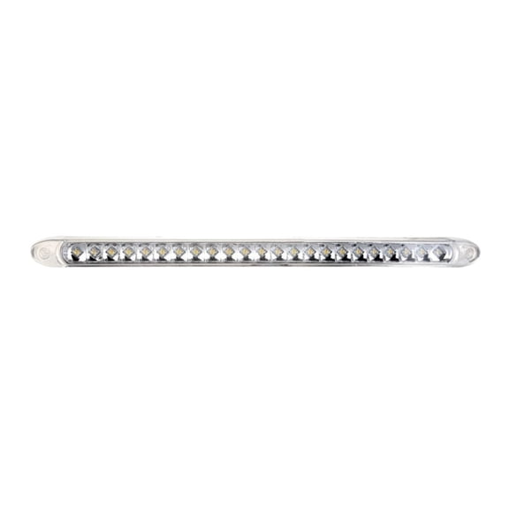 Dcmunx White Trailer Truck Rv Stop/Tail/Rear/Brake/Turn Light Bar 17" (Clear Lens,White ) for Nissan/AMC for Rogue,for GMC for C15 Suburban,for Subaru for Impreza for Legacy for Outback for XV