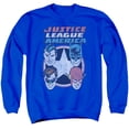 thumbnail image 1 of Dco/4 Stars Adult Crewneck Sweatshirt Royal Blue, 1 of 1