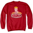 thumbnail image 1 of Dco - Aquaman Sign - Crewneck Sweatshirt - Large, 1 of 2