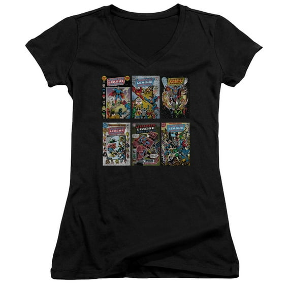 Dco/Dco Covers Junior Women's V-Neck T-Shirt Black