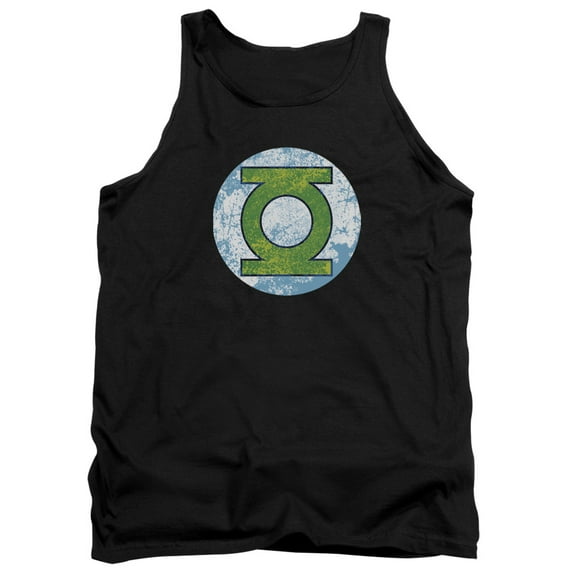Dco/Gl Neon Distress Logo Adult Tank Top Black