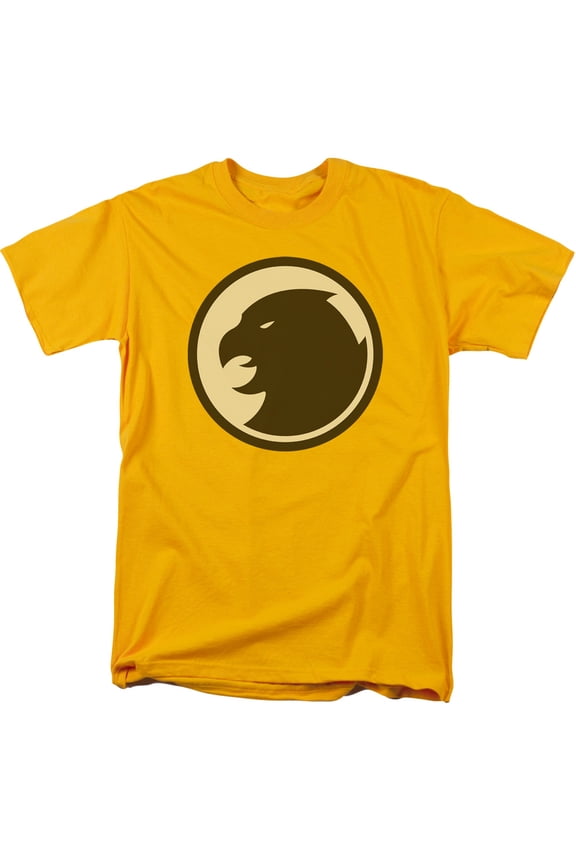 Hawkman Symbol Mens Short Sleeve Shirt GOLD