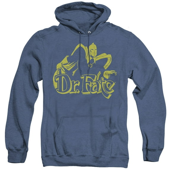 Dco/One Color Fate Adult Heather Hoodie Sweatshirt Royal Blue