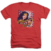 Dco - Pop Art Wonder - Heather Short Sleeve Shirt - Medium