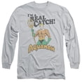 thumbnail image 1 of Dco/Real Catch Long Sleeve Adult 18/1 T-Shirt Silver, 1 of 1