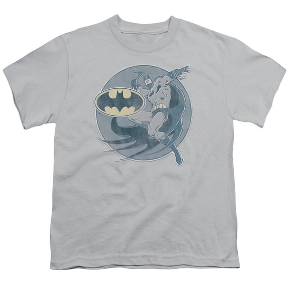 Dco - Retro Batman Iron On - Youth Short Sleeve Shirt - Small