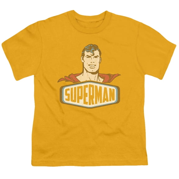 Dco - Superman Sign - Youth Short Sleeve Shirt - Medium