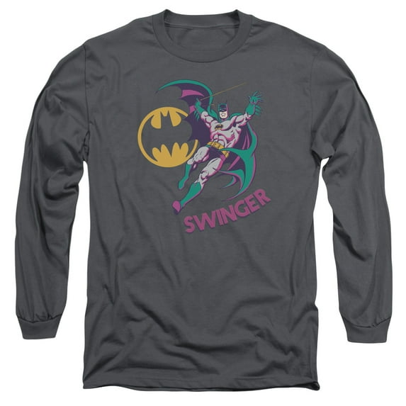 Dco/Swinger Long Sleeve Adult 18/1 T-Shirt Charcoal