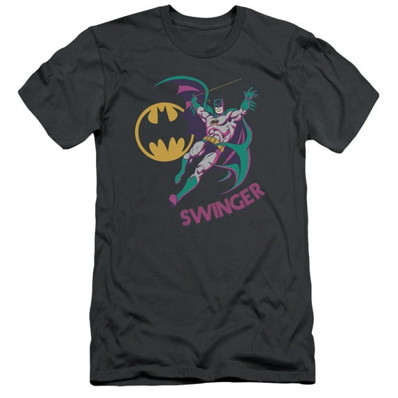 Dco/Swinger S/S Adult 30/1 T-Shirt Charcoal