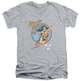 thumbnail image 1 of Dco - Wonder Woman Vintage - Slim Fit V Neck Shirt - Large, 1 of 2