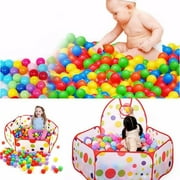 DcoolMoogl 20/50/100Pcs Colorful Swim Pit Balls Soft Plastic Ocean Ball Funny Baby Kids Swim Pit Toys