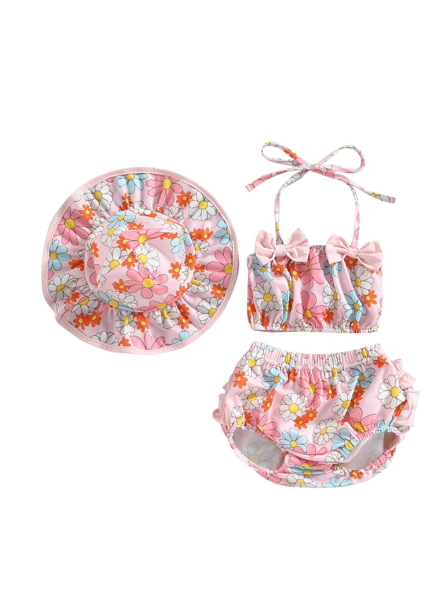 DcoolMoogl Baby Girl Swimsuit 3 6 9 12 24 Months Infant Fruit Print