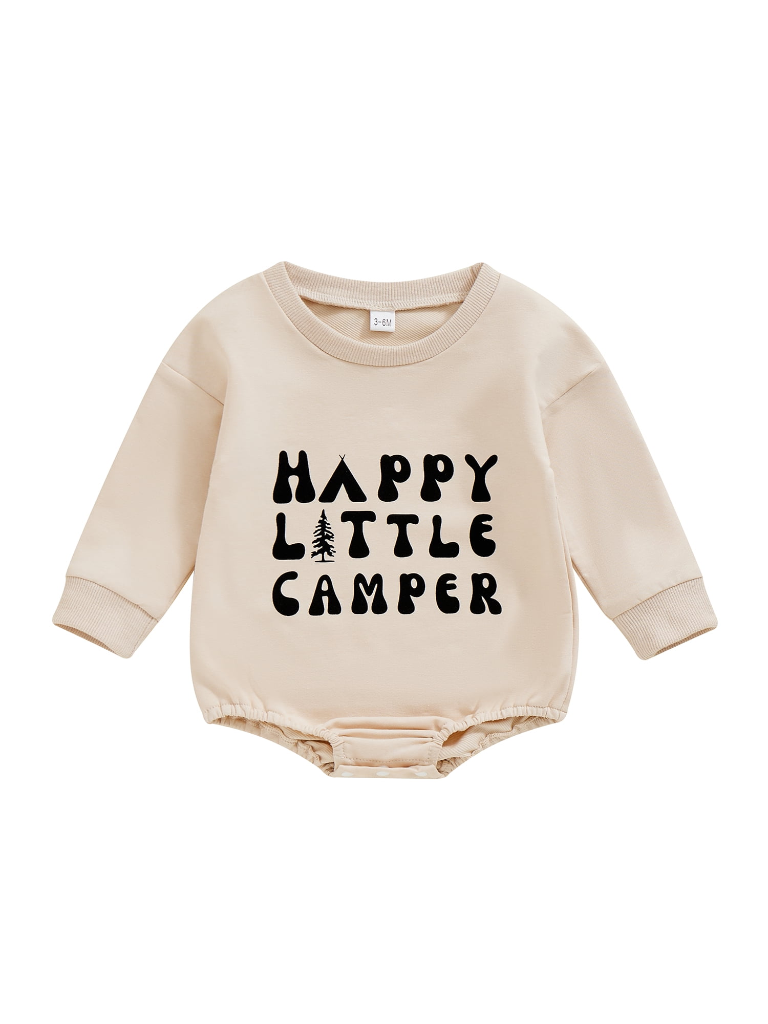 DcoolMoogl Baby Girls Boys Sweatshirts Rompers Letter Print Fall