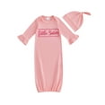 DcoolMoogl Toddler Girl Sleeping Sack Letter Embroidery Wearable