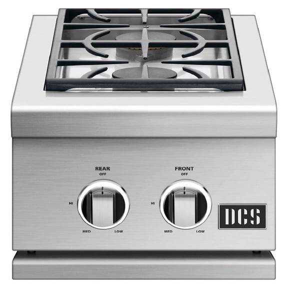 Dcs Appliances Sbe1-142-N 14 Series 9 Double Side Burner, Natural Gas - Stainless Steel