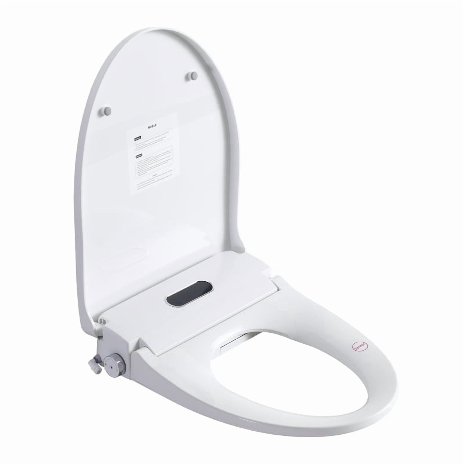 Dcskyn Smart Bidet Toilet Seat with Warm Water Wash Heated Seat Adjustable Nozzle Self Cleaning Night Light