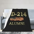 thumbnail image 1 of Dd-214 Navy Alumni Ultra-Soft Micro Fleece Blanket Soft Comfortable Flannel Blanket Available for Bed Couch Living Room, 1 of 5