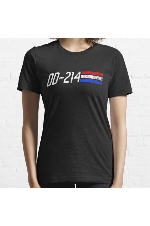 Dd214 Alumni Retired Military Men'S Dd 214 Alumni Gear Essential T-shirt