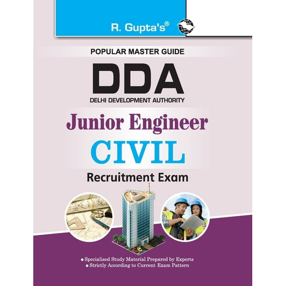 Dda: Junior Engineer (Civil) Recruitment Exam Guide, (Paperback)