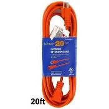 Ddi 20' Orange Outdoor Extention Cord