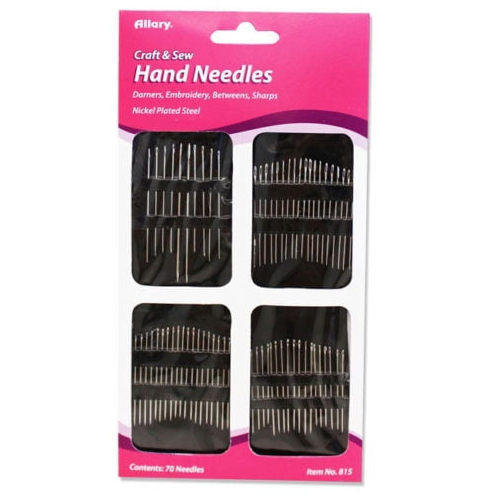 Allary #815 Sewing Patch 70 Hand Needles (Darners Embroidery, Betweens ...