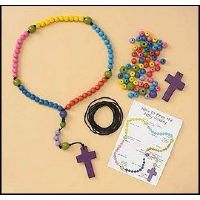 Ddi Make-Your-Own Beaded Rosary Craft Kit