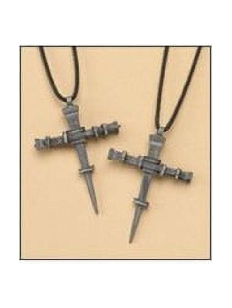 Ddi Nails Cross Pendant