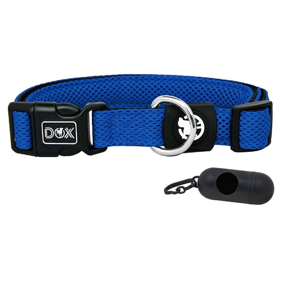 Ddoxx Dog Collar Air Mesh Adjustable Padded Many Colors Sizes For Small