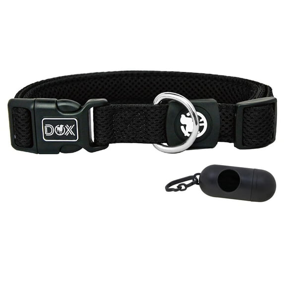 Ddoxx Dog Collar Air Mesh Adjustable Padded Many Colors Sizes For Small