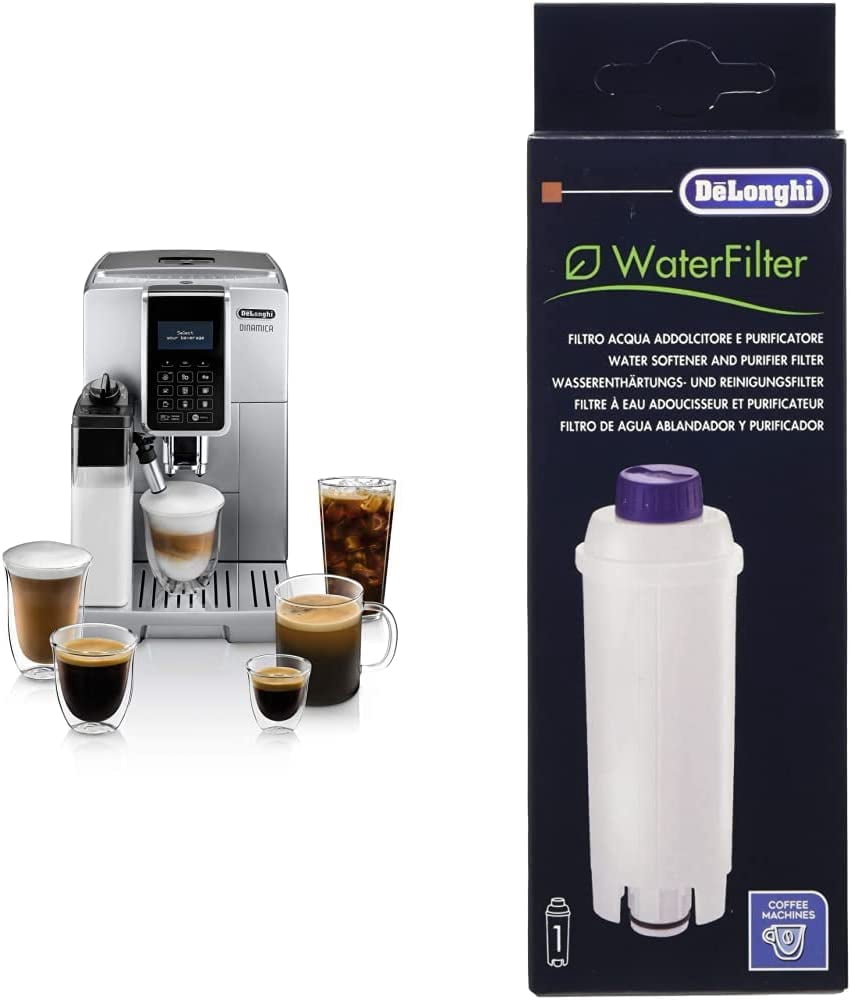 De'Longhi ECAM35075SI Dinamica with LatteCrema Fully Automatic Espresso Machine 1100 ml Silver