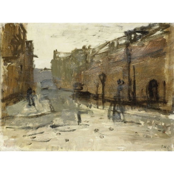 De Baan In Rotterdam Poster Print