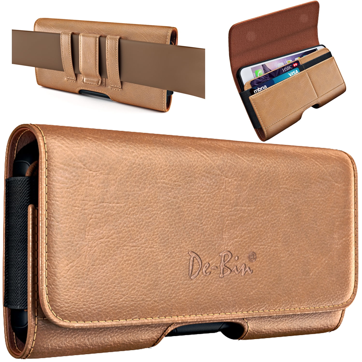 Iphone 6 top holder for belt