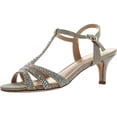 thumbnail image 1 of De Blossom Womens Peggy-7 Dressy Party Heels Sandals, 1 of 4