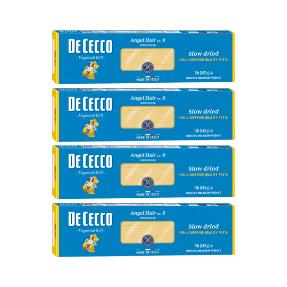 De Cecco Angel Hair Pasta, 16 oz (Pack of 4)