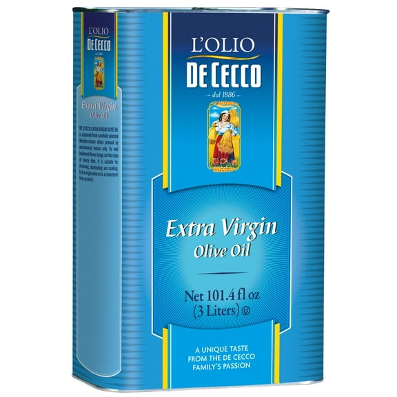 De Cecco Extra Virgin Olive Oil, 101.4 oz - Case of 4