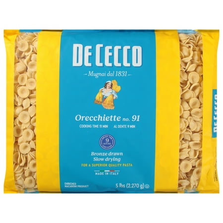 De Cecco Orecchiette Pasta, 5 lbs