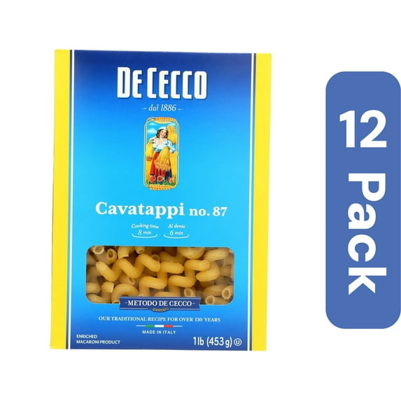 - Pasta - Cavatappi - Case of 12 - 16 oz