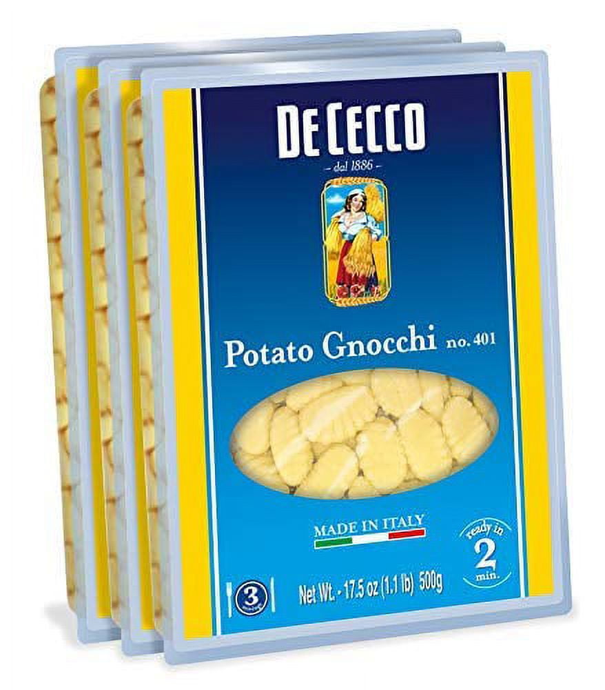 De Cecco Semolina Pasta, Potato Gnocchi No.401, 1 Pound (Pack of 3