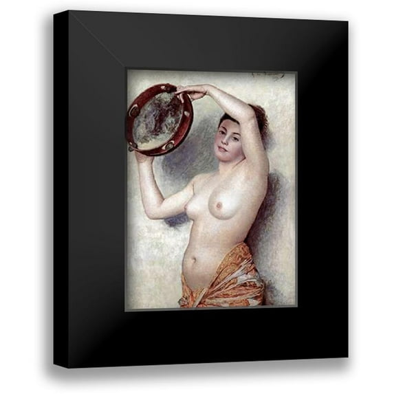 De Dramard, Georges 14x18 Black Modern Framed Museum Art Print Titled - The Dancer