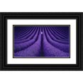 thumbnail image 1 of De Haro, Lluis 14x10 Black Ornate Wood Framed with Double Matting Museum Art Print Titled - She, 1 of 4