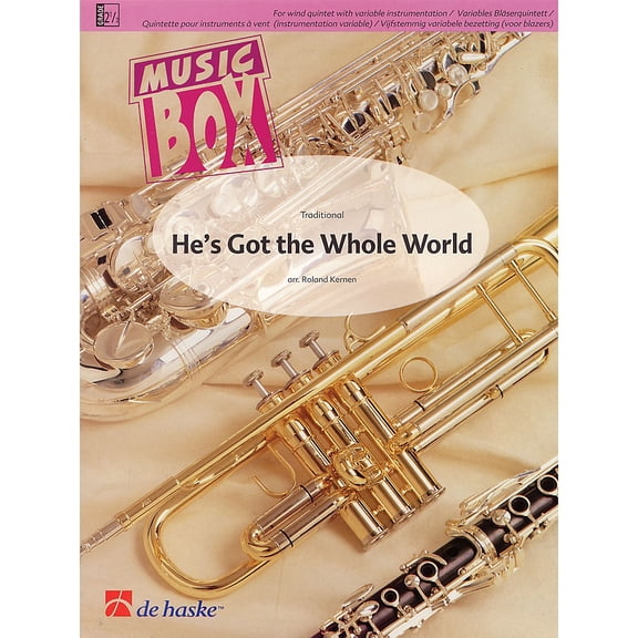 He's Got the Whole World Concert Band Level 2.5 Arranged by Roland Kernen
