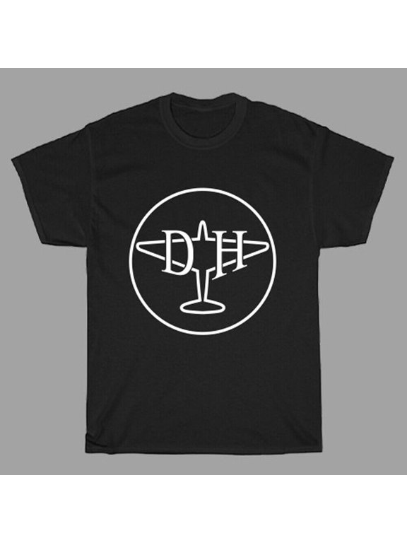 De Havilland Aircraft Airways Men's Black T-Shirt Size S to 3XL
