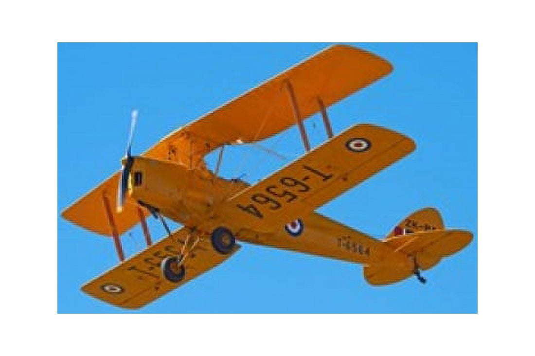 De Havilland DH 82A Tiger Moth Biplane Warbirds over Wanaka Airshow New Zealand Canvas Art - David Wall DanitaDelimont (26 x 18)