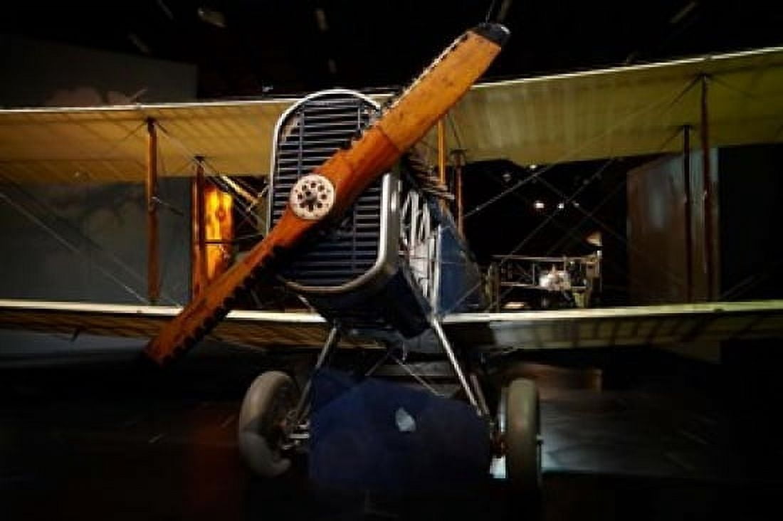 De Havilland DH4 biplane War plane New Zealand Canvas Art - David Wall DanitaDelimont (29 x 19)