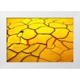 thumbnail image 1 of De Juan, E. 14x11 White Modern Wood Framed Museum Art Print Titled - Yellow Ground, Red Heart, 1 of 4