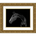 thumbnail image 1 of De Kogel, Wieteke 18x15 Gold Ornate Wood Framed with Double Matting Museum Art Print Titled - My Horse, 1 of 4